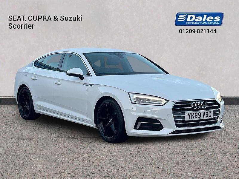 Used Audi A5 Sport 2019 White Hatchback