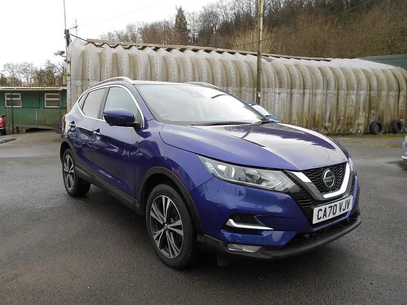 Used Nissan Qashqai N-Connecta 140 HP (102 kW) 2021 Blue SUV