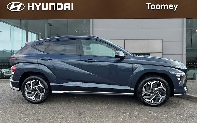 Used Hyundai Kona N Line 137 HP (100 kW) 2025 Blue SUV