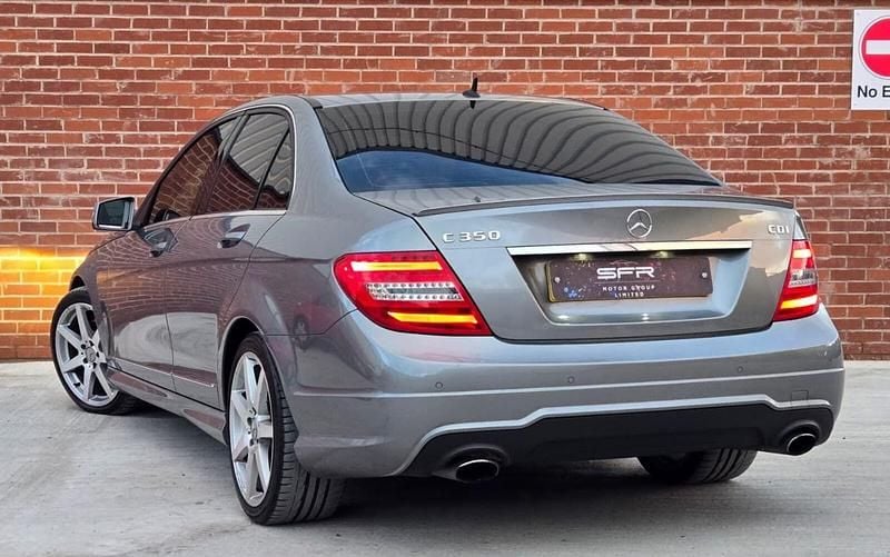 Used Mercedes C350 2012 Silver Sedan