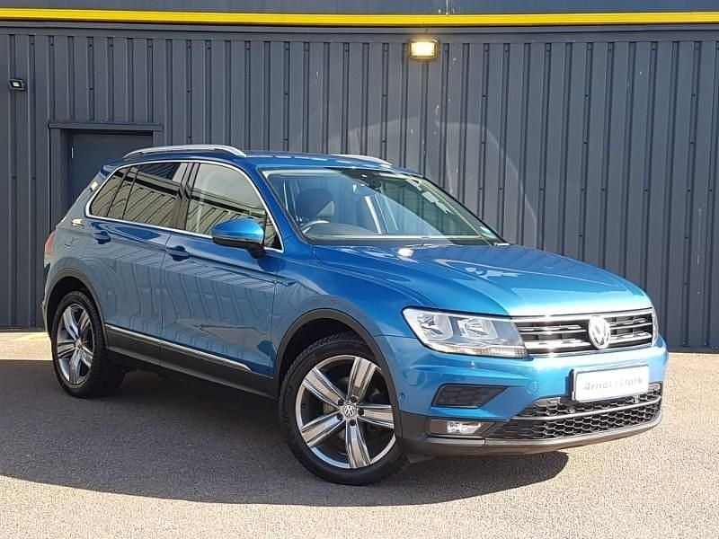 Used VW Tiguan Match 150 HP (110 kW) 2019 Blue SUV