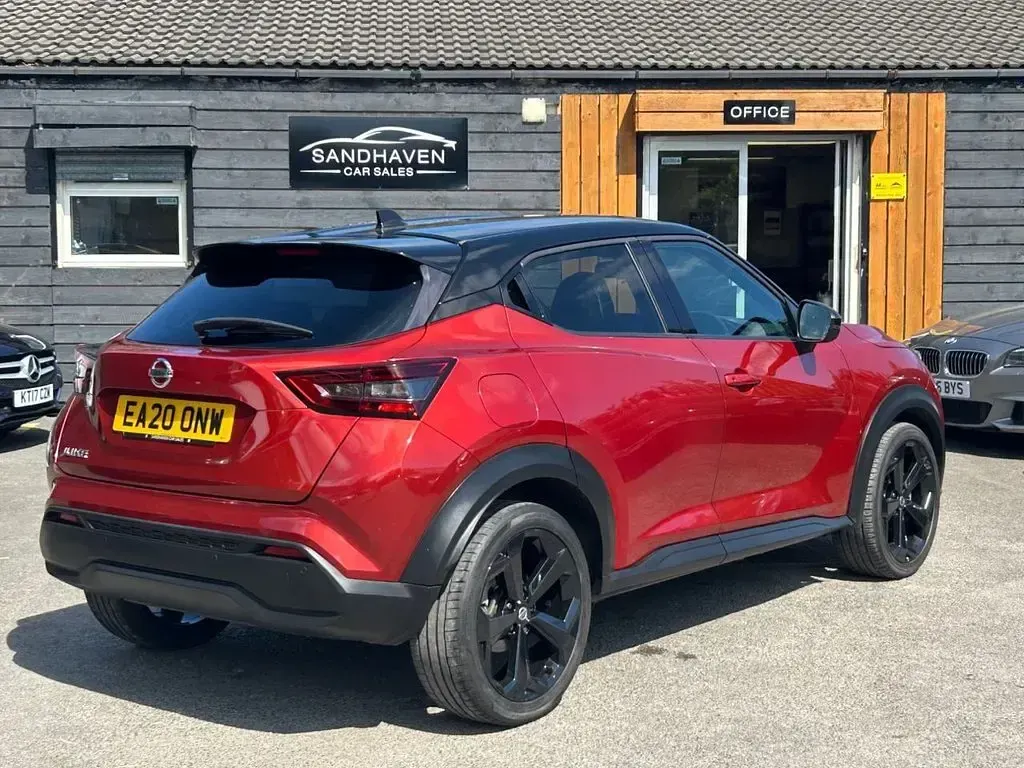 Used Nissan Juke S 114 HP (83 kW) 2020 Red SUV