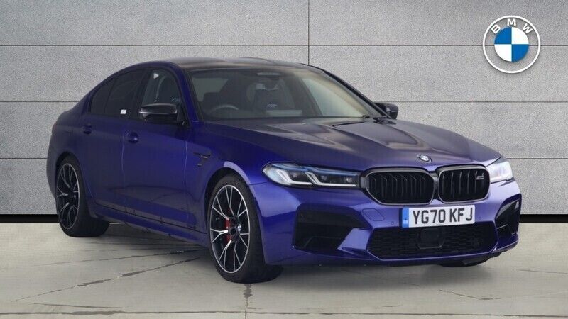 Blue Used 2020 BMW M5 Competition Edition Sedan | £51,499 (Fair price) - Image 1/4
