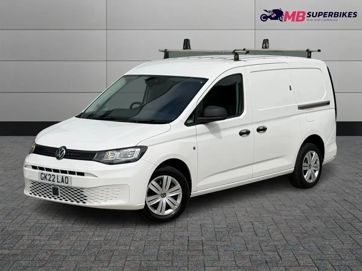 Used VW Caddy Maxi S 122 HP (89 kW) 2022 White MPV