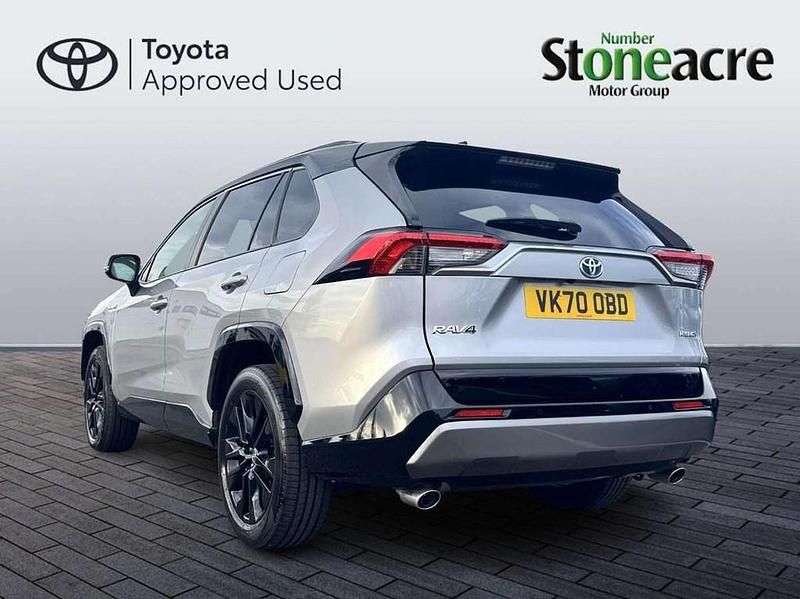 Used Toyota RAV4 Hybrid 214 HP (157 kW) 2021 Silver SUV