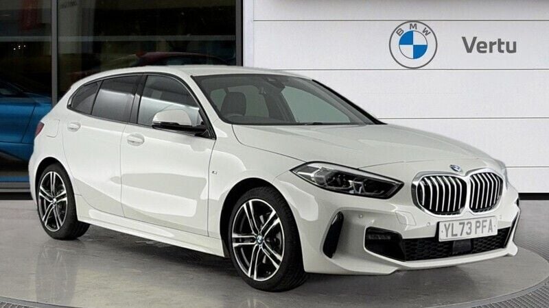 White Used 2024 BMW 118 M Sport Hatchback | £24,569 (Fair price) - Image 1/4
