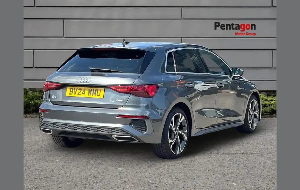 Used Audi A3 S-Line 108 HP (79 kW) 2024 Grey Hatchback