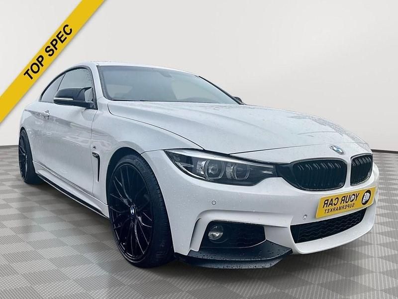 Used BMW 420 M Sport 190 HP (139 kW) 2017 White Coupe