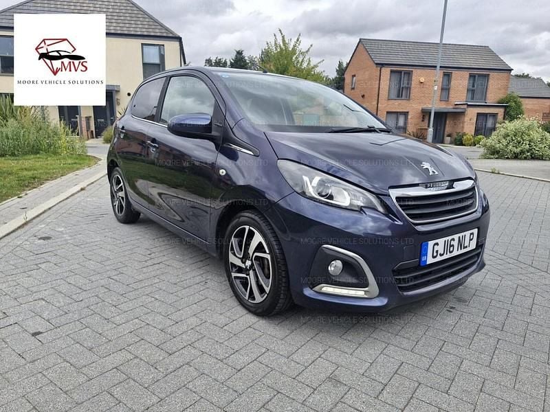 Blue Used 2016 Peugeot 108 Allure Hatchback | £3,690 (Fair price) - Image 1/4