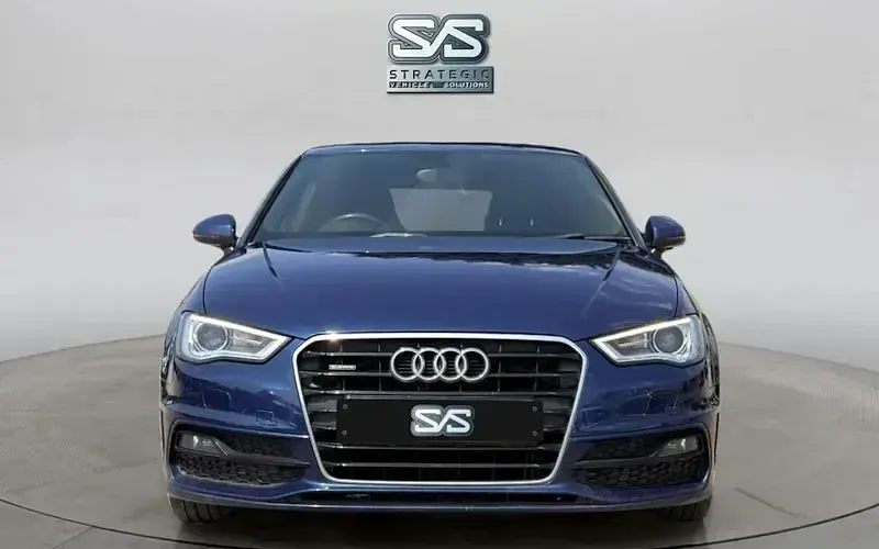 Used Audi A3 Sportback S-Line 184 HP (135 kW) 2015 Blue Hatchback