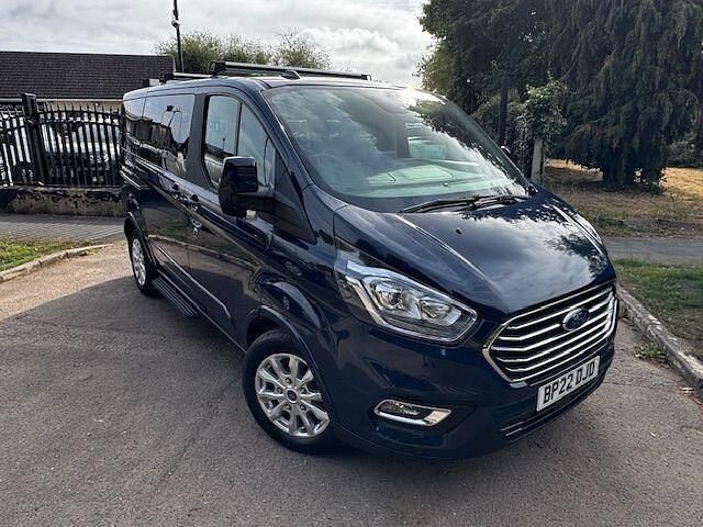 Blue Used 2022 Ford Tourneo Titanium MPV | £27,500 (Expensive) - Image 1/4