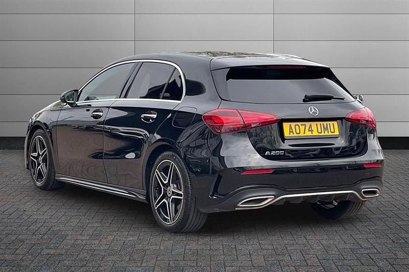 Used Mercedes A200 Executive 163 HP (119 kW) 2024 Cosmos black Hatchback
