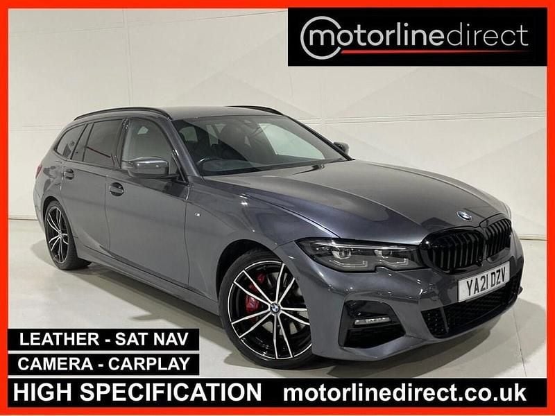 Grey Used 2021 BMW 320 M Sport Estate | £20,495 (Fair price) - Image 1/4