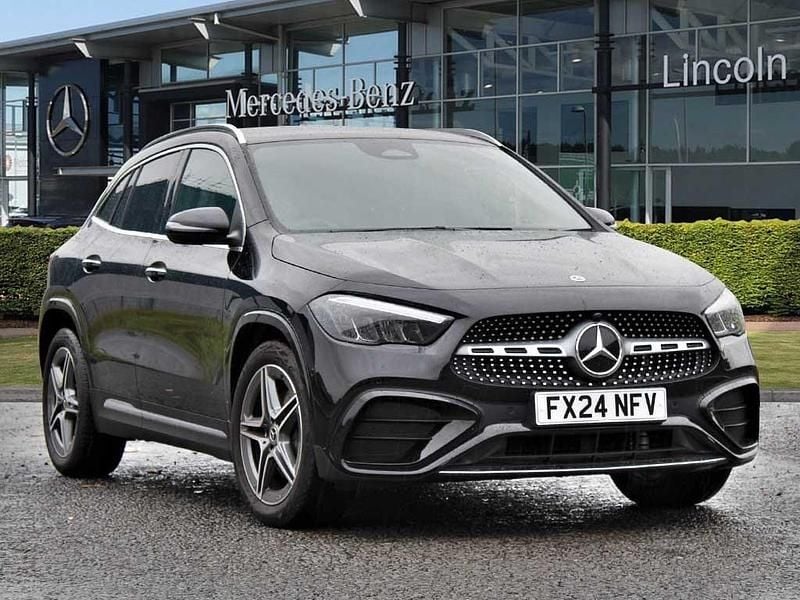 Black Used 2024 Mercedes GLA200 AMG Line Premium SUV | £33,599 (A bit pricey) - Image 1/4