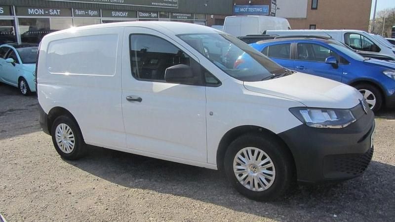 Used VW Caddy S 102 HP (75 kW) 2022 White MPV