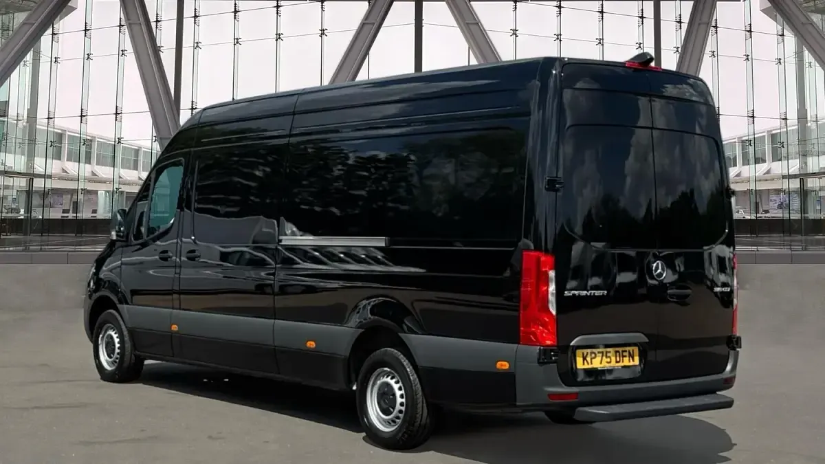 Used Mercedes Sprinter 150 HP (110 kW) 2025 Black Van
