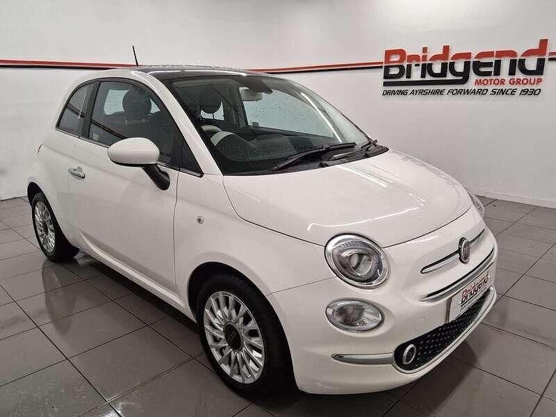 White Used 2023 Fiat 500 Hatchback | £9,899 (Fair price) - Image 1/4