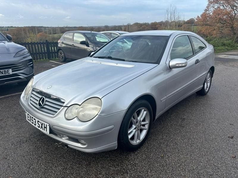 Silver Used 2003 Mercedes C230 SE Coupe | £2,000 - Image 1/4
