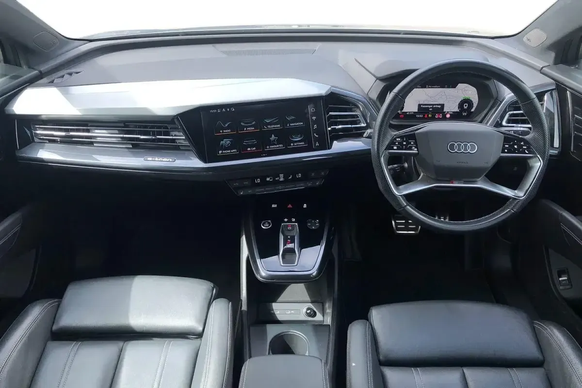 Used Audi Q4 e-tron S-Line 219 kW (299 HP) 2023 Grey SUV