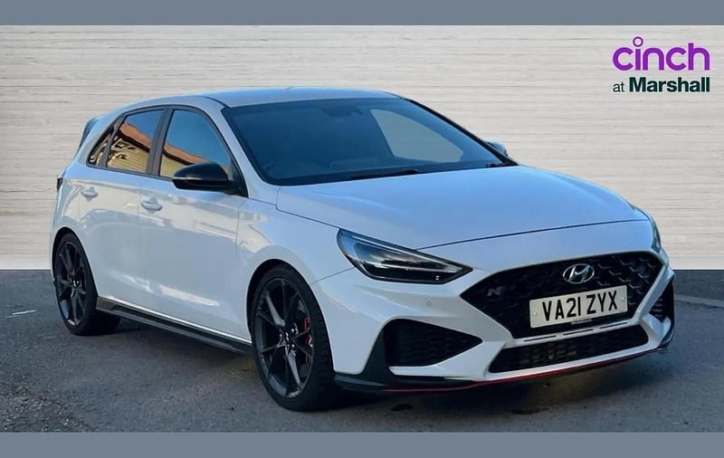 White Used 2021 Hyundai i30 N Performance Hatchback | £21,661 (Good price) - Image 1/4