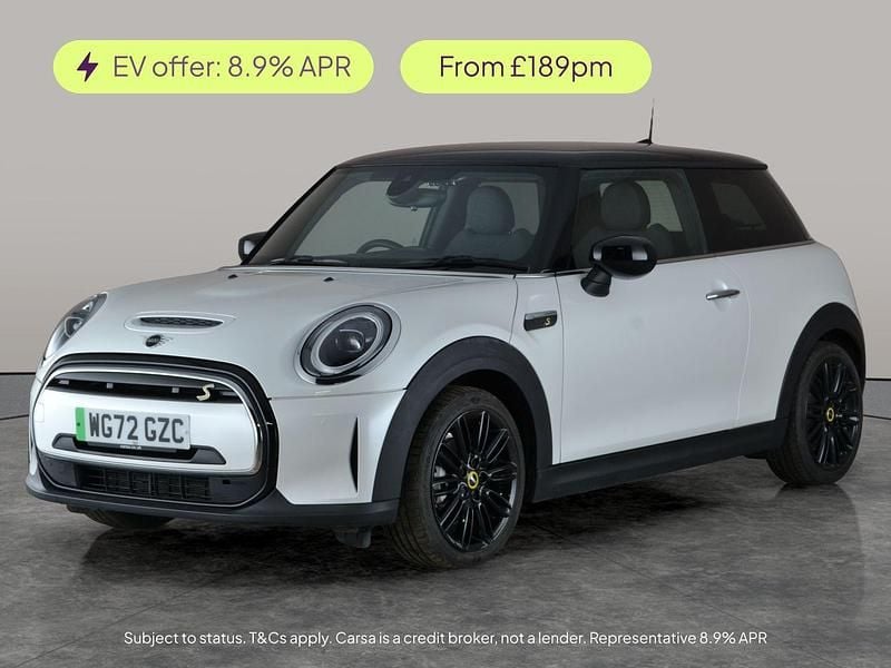 White Used 2022 Mini Cooper SE Hatch Hatchback | £13,220 (Good price) - Image 1/3