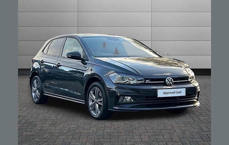Grey Used 2021 VW Polo R-line Hatchback | £16,490 (Fair price) - Image 1/4
