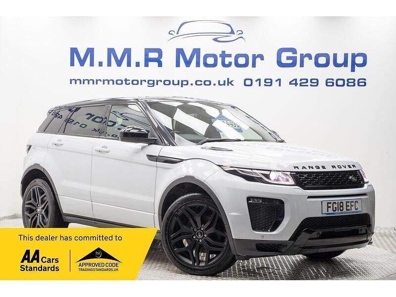 Used Land Rover Range Rover evoque HSE Dynamic 2018 White Estate