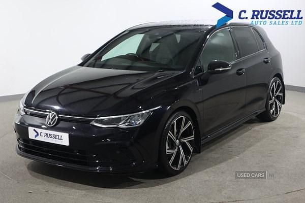 Used VW Golf VII R-line 130 HP (95 kW) 2021 Black Hatchback