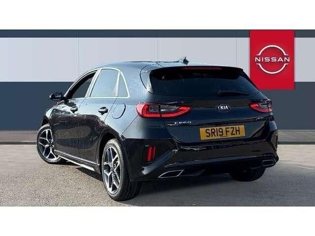 Used Kia Ceed GT-Line 118 HP (86 kW) 2019 Black Hatchback