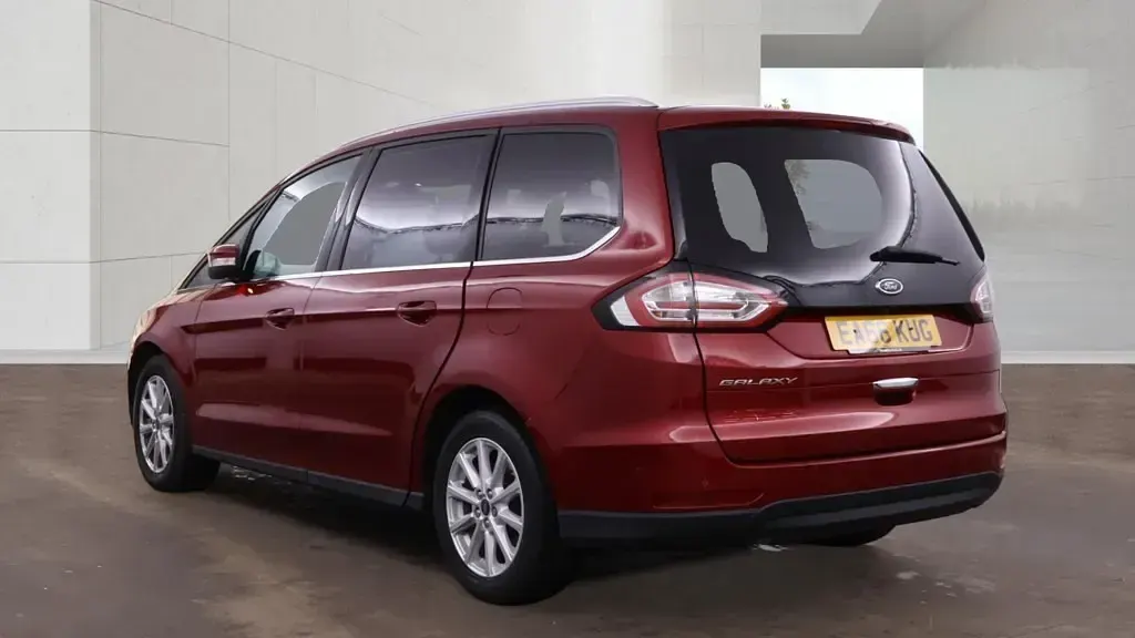 Used Ford Galaxy Titanium X 180 HP (132 kW) 2016 Ruby red MPV