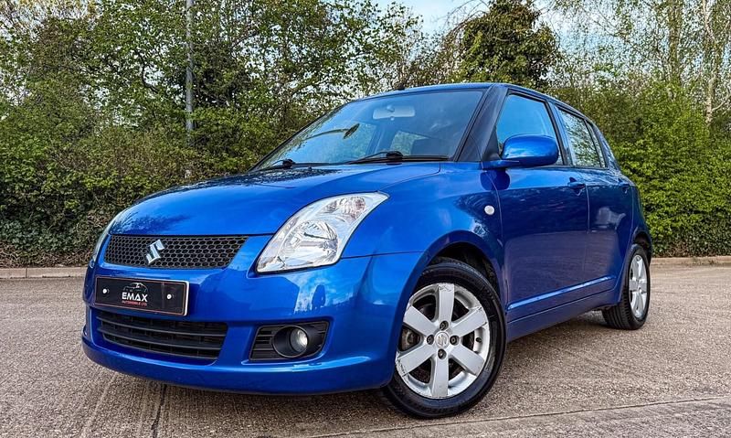Used Suzuki Swift GLX 102 HP (75 kW) 2008 Blue Hatchback