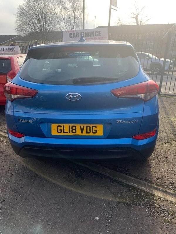 Used Hyundai Tucson 2018 Blue SUV