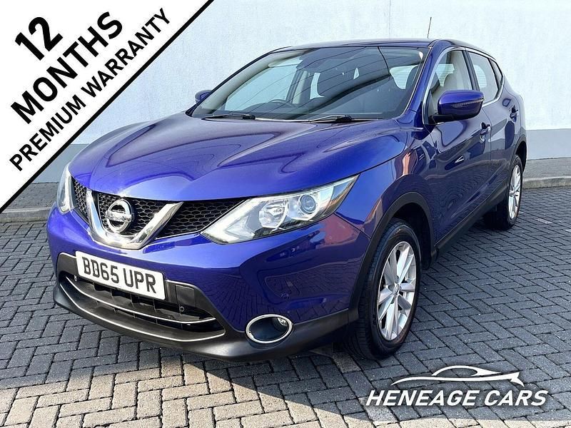 Blue Used 2015 Nissan Qashqai Acenta SUV | £6,800 (Fair price) - Image 1/4