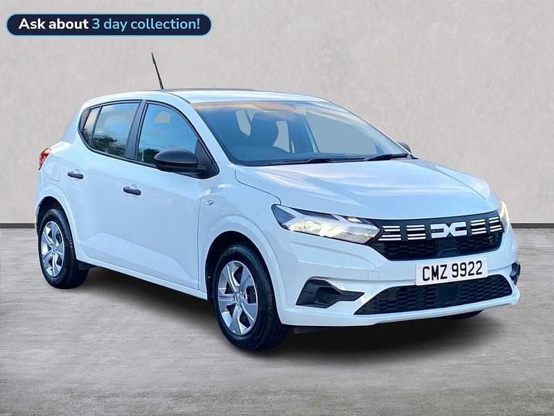 White Used 2024 Dacia Sandero Essentiel Hatchback | £10,495 (Fair price) - Image 1/4