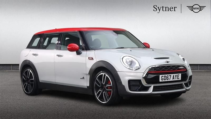 Used Mini John Cooper Works Clubman Chili 231 HP (169 kW) 2017 White silver Estate