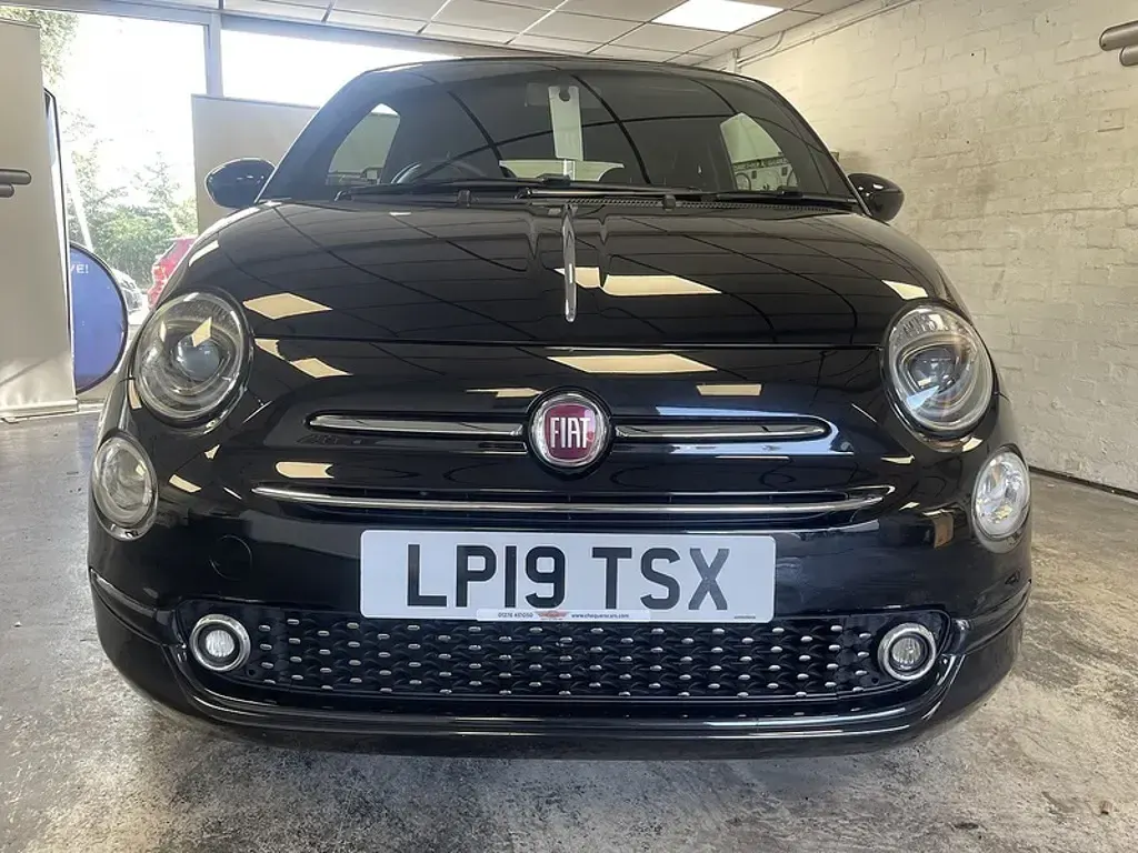 Used Fiat 500C 69 HP (50 kW) 2019 Black Cabriolet