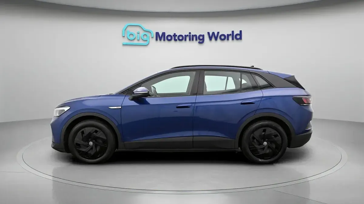 Käytetty VW ID.4 Pro Performance 150 kW (204 HP) 2021 Sininen Katumaasturi