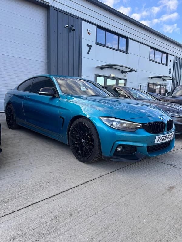 Blue Used 2018 BMW 430 M Sport Coupe | £16,988 (Fair price) - Image 1/2