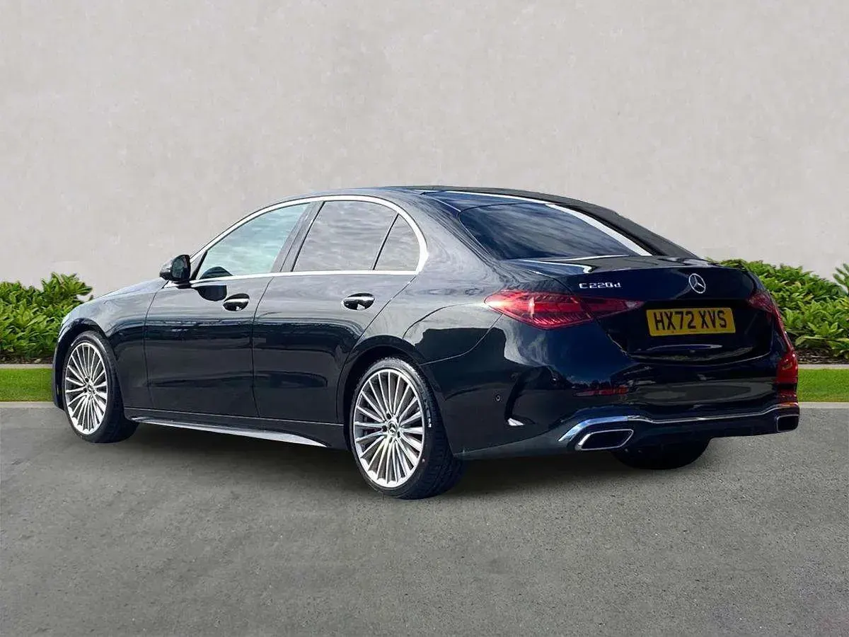 Used Mercedes C220 AMG Line Premium 2022 Black Sedan