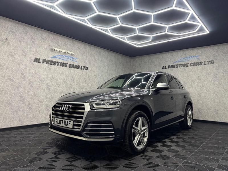 Grey Used 2017 Audi Q5 S-Line SUV | £14,999 (A bit pricey) - Image 1/4