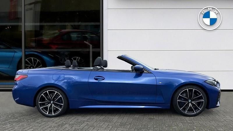 Used BMW 420 M Sport 181 HP (133 kW) 2021 Blue Cabriolet