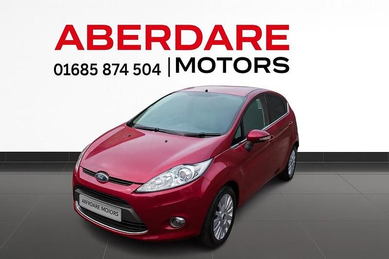 Used Ford Fiesta Titanium 2010 Red Hatchback