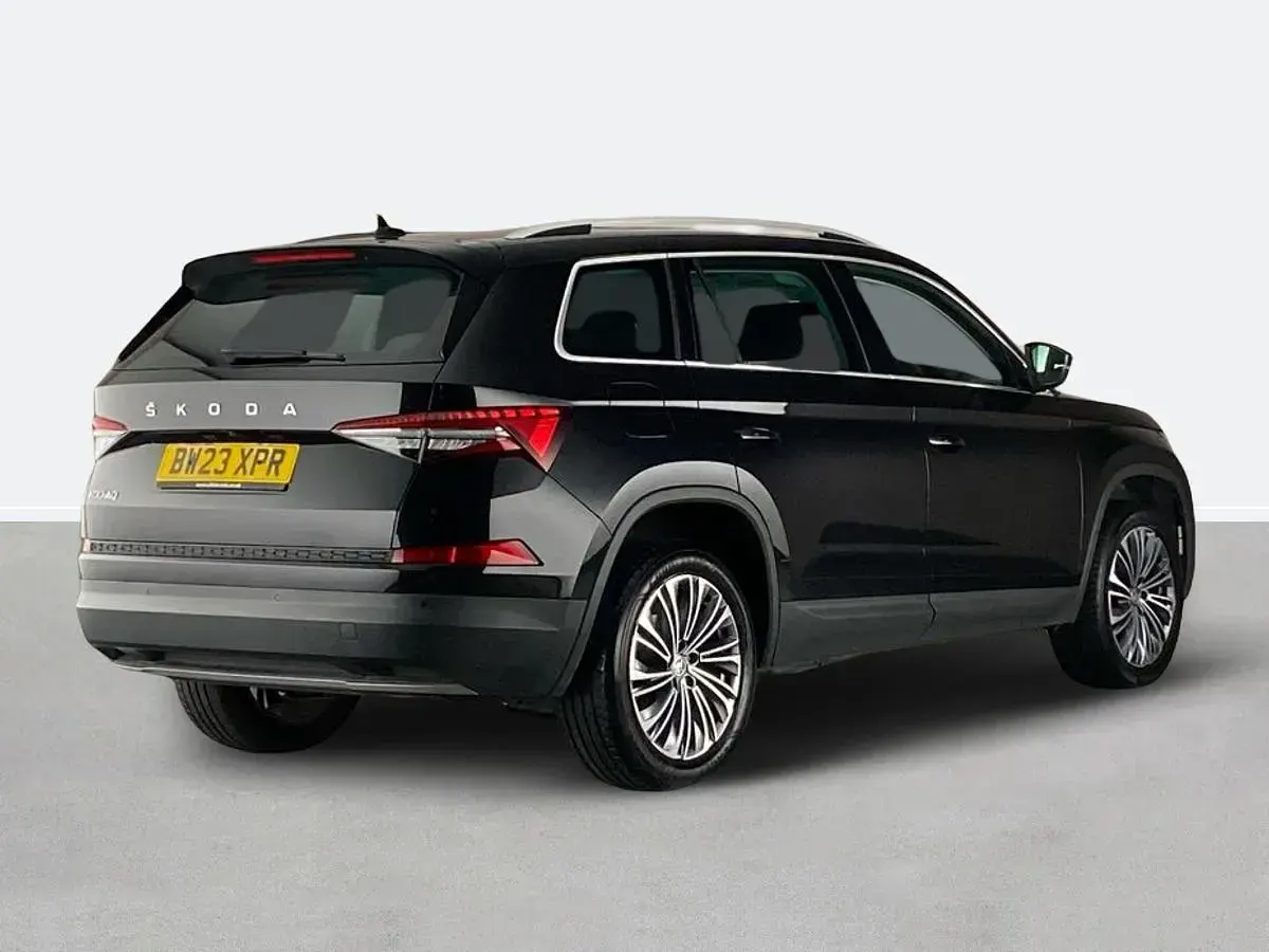 Used Skoda Kodiaq SE L Executive 150 HP (110 kW) 2023 Black SUV