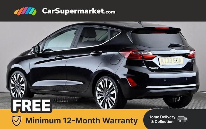 Used Ford Fiesta Titanium X 101 HP (74 kW) 2023 Black Hatchback