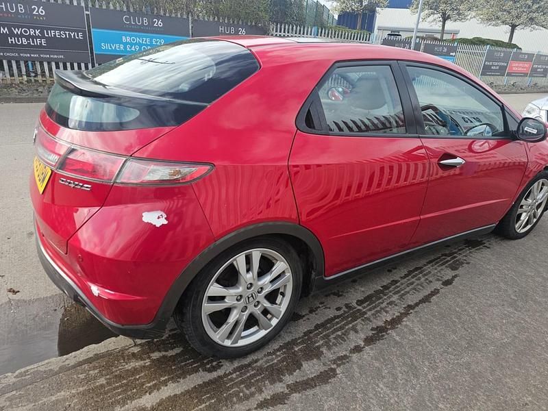 Used Honda Civic EX 140 HP (102 kW) 2009 Red Hatchback
