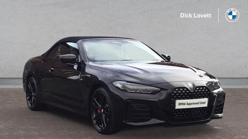 Black Used 2022 BMW M440 M Sport Sedan | £44,995 (A bit pricey) - Image 1/4