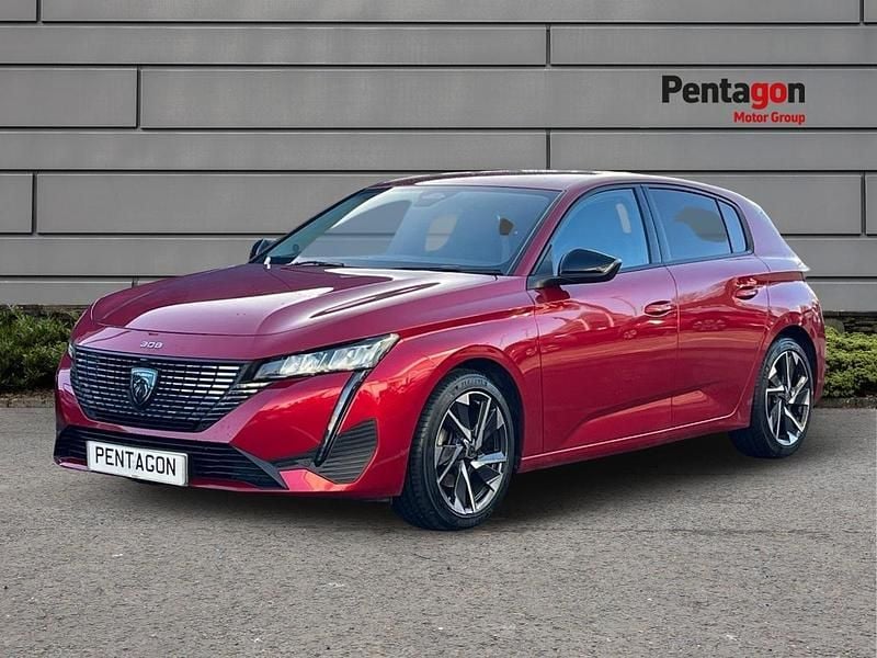 Used Peugeot 308 Allure Premium 130 HP (95 kW) 2024 Red Hatchback