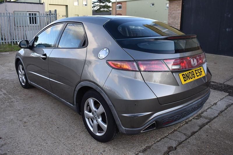 Used Honda Civic ES 2008 Grey Hatchback