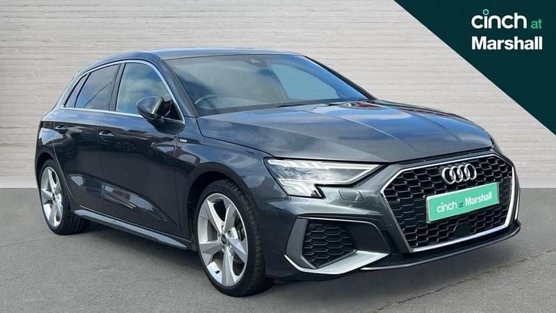 Grey Used 2022 Audi A3 S-Line Hatchback | £20,006 (Fair price) - Image 1/4