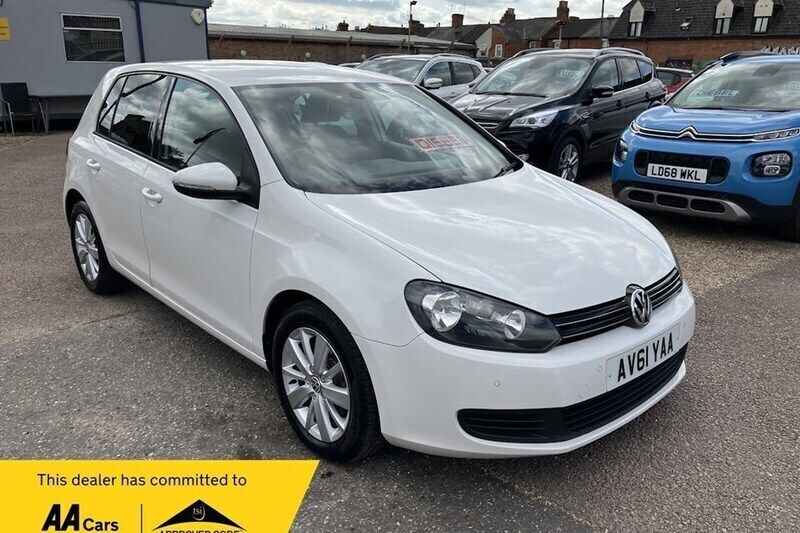 White Used 2011 VW Golf VI Match Hatchback | £4,995 (Fair price) - Image 1/1